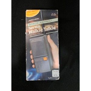 Vintage Archer Space Patrol Walkie Talkie